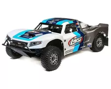 Losi 5IVE-T 2.0 1/5 4WD Short Course Truck Grey/Blue/White 32cc Gasoline Engine