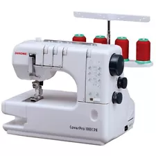 Janome CoverPro 1000CPX Coverstitch Serger Machine Pre-Owned