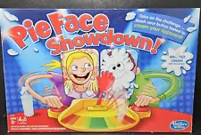 Pie Face Showdown Game Hasbro 2 Players Hilarious Family Fun complete set