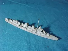 WWII US Navy SHIP IDENTIFICATION MODEL Diecast USS FLETCHER CLASS DESTROYER