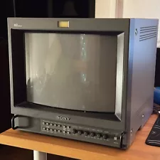 Sony Trinitron PVM-1354Q 14" Professional Video Monitor PVM