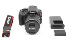 Canon EOS Rebel SL1 / 100D 18MP Digital SLR Camera with 18-55mm Lens 3990 Shots