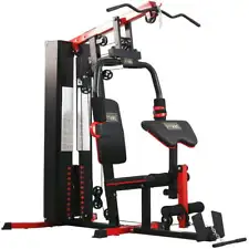 Multifunctional Home Gym System Full Body Workout Station 330lb Weight Workout