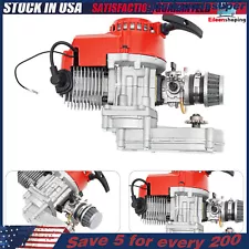 49CC,50CC 2 Stroke Engine Motor Pull Start for Pocket Bike Mini Dirt Bike ATV