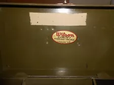 ANTIQUE/VINTAGE WILSON FISHING TACKLE BOX