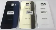 Samsung Galaxy S6 Glass Back Cover Used OEM Black / Gold / White Pick Your Color