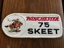 VINTAGE "WINCHESTER 75 SKEET" PATCH