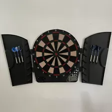 Arachnid Bullshooter Reactor Electronic and Dartboard Set - Black