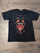 Givenchy T-shirt Rottweiler Dog Print Size XL