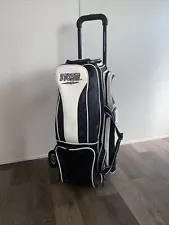 Storm Rolling Thunder 5 Space Bowling Ball Roller Bowling Bag White/Black (READ)