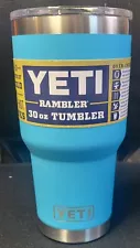 New ListingYETI Rambler 30 oz Stainless Steel Vacuum Insulated Tumbler NEW!! COLOR BLUE!!