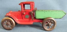 Original "Arcade Toy/219" cast iron dump truck