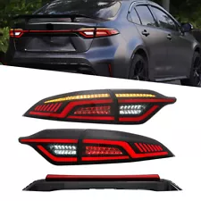 For Toyota Corolla 2020-2024 LED Tail Lights Rear Animation Sequential Lamp Used