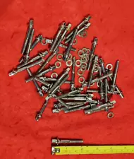 20PC LUDWIG SUPRPHONIC SNARE DRUM TENSION SCREWS W/WASHERS - Ultra Clean 20PC