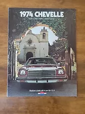 1974 Chevelle Malibu Classic / Laguna Type S-3 Dealer Sales Brochure