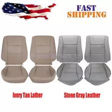 For 1998-2007 Toyota Land Cruiser Driver & Passenger Side Leather Seat Cover