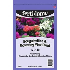 Fertilome (#10505) Bougainvillea & Flowering Vine Food 17-7-10 (4 lbs.)