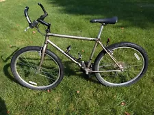 Gary Fisher MARLIN 17.5" Cromoly Frame Mountain Bike Vtg 1990's New Vans Tires +