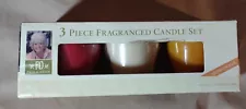 Paula Deen Collection Scented Candles 3pcs. 4 oz.Glass Jar. Sealed.