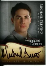 Vampire Diaries Season 1 Autograph Card A8 Michael Trevino as Tyler Lockwood