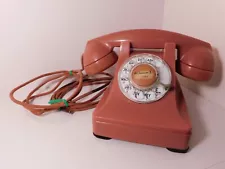 RARE All Original Western Electric ROSE 302 Thermoplastic Telephone from 1950's