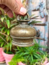 Antique Bronze Hand Forged Beautiful Shape Meditation Tibetan Old Healing Bell