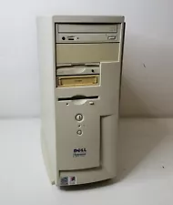 Dell Dimension XPS T500 Retro PC Pentium III 500MHz 128MB RAM 40GB HDD MS-DOS