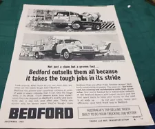 1965 BEDFORD TRUCKS Australian Sales Advert