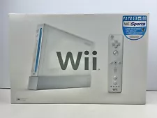 BRAND NEW Nintendo Wii Console 2007 with Wii Sports NIB SEALED ITEMS