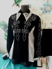 WESTERN PLEASURE SHOW SHIRT OUTFIT JACKET HORSEMANSHIP SHOWMANSHIP 2X 3X