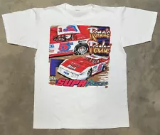 Rare! Vintage 1995 Ronnie Poche Dirt Late Model Tee - Large