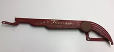 Vintage 1950s Schwinn Tornado Bicycle Chainguard 26” Bike Hornet Red