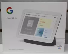 New ListingGoogle Nest Hub 7” Smart Display 2nd Generation with Google Assistant - Charcoal