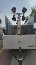 Solar Trailer 11.5KW 2x Light Towers 11Kw diesel Generator 2x GNB batt. 468AH