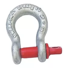 Crosby 1018455 Anchor Shackle,Carbon Steel,4000 Lb.