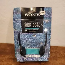 Sony MDR-004L Stereo Headphones for Walkman Discman New SEALED package Vintage