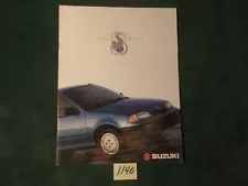 1993 SUZUKI Swift USA Market Color Original Dealer Sales Brochure ~ #1146