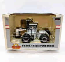 1/64 Big Bud 740 4WD Tractor W/ Triples Yellow Engine signed Spec-Cast