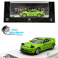 Time Micro 1:64 Mazda RX-7 Rocket Bunny (Green)