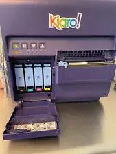 Kiaro! Quick label printer (tested and working) Ink Included