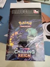 Pokemon Chilling Reign Build & Battle Case Sword and Shield Sealed New Free Ship