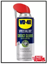 11 Oz. Contact Cleaner, Quick-Drying Electric Equipment Cleaner with Smart Straw