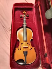 15 Inch Viola From China, Very Good, With A Good Case And A Fair Bow