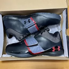 Under Armour Micro G Bloodline Men’s Sz 11 DS Black Red Brandon Jennings