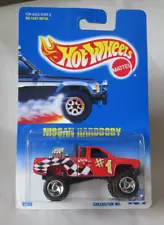 1991 Hot Wheels Red Nissan Hardbody Pickup Truck #131 Malaysia