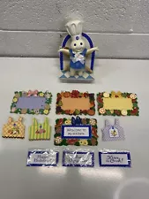 Danbury Mint 2009 Pillsbury Doughboy Kitchen Greetings W/ Accessories ￼