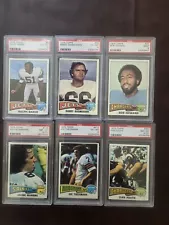 1975 Topps Football PSA Lot Theisman Fouts RCs Manning See Items For Sale