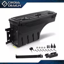 Left Driver Side Swing Case Truck Bed Storage Tool Box Fit For Ford F150 1997-14