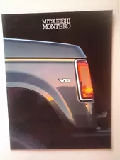 1990 Mitsubishi Montero Car Dealers Showroom Sales Brochure for 90