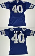 VTG Dallas Cowboys Bill Bates Southland Football Jersey Mens M #40 NFL Navy Rare